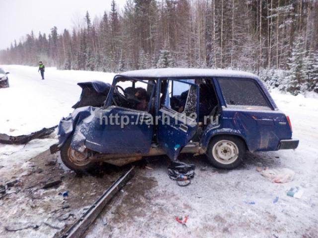 Жизни восьми человек унесли два ДТП в Архангельской области