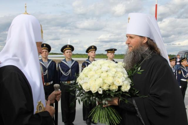 Патриарх Кирилл прибудет в Нарьян-Мар и Котлас.