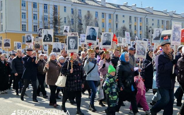 В Северодвинске прошёл «Бессмертный полк»-2025